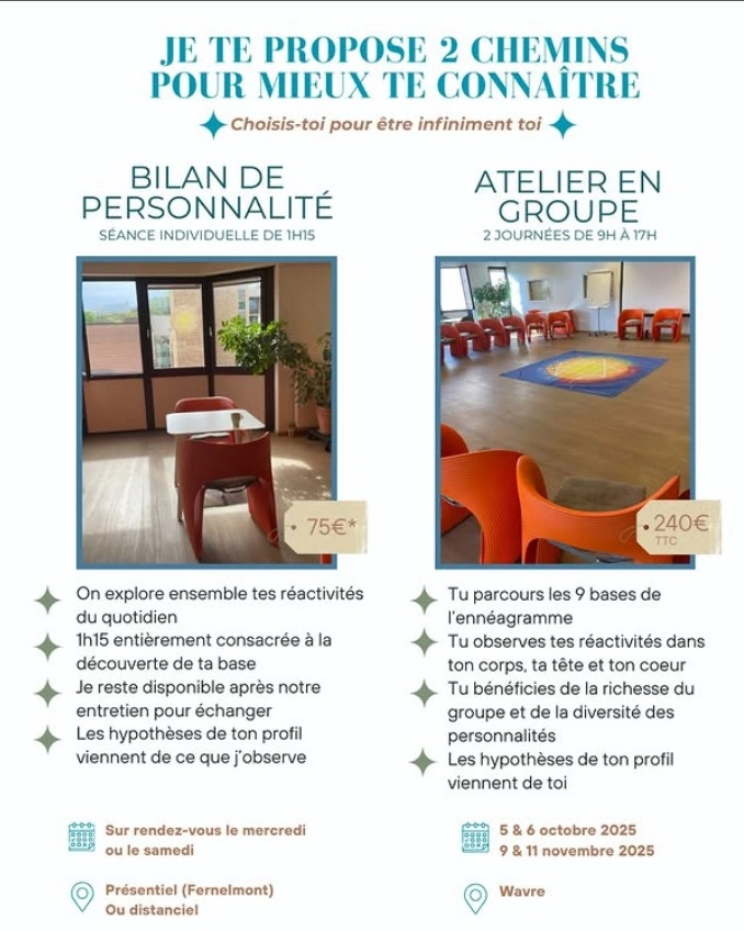 Agenda Elisa Coaching Ennéagramme